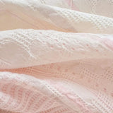 Class A 60S Pure Cotton Bedding Sets Jacquard Cotton Skin Friendly Comforter Cover Set Girl Duvet Cover Set for Queen King Size