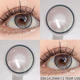 2pcs Blue Natural Color Contact Lenses for Eyes Brown Lenses Colorcon Korean Lenses Yearly Beauty Brown Eye Contacts
