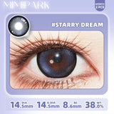 2pcs Half-Year Colored Contacts 14.5mm Big Diameter High Moisture Lenses for Daily Wear Cosplay Brown Grey Blue