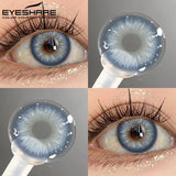 New Color Contact Lenses for Eyes Natural Blue Eye Lenses Cosmetic Green Contacts Yearly Brown Eyes Lens Gray Lenses