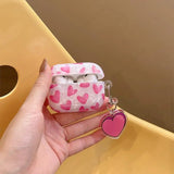 Luxury Pink Lover Heart Case For AirPods Pro 2 3 Earphone Funda For AirPods Pro 2nd Pro2 Generation Coque For AirPod Pro 2 USB C