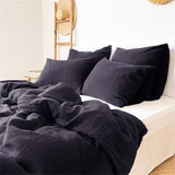 Pure Linen Duvet Cover Set, Natural Quilt Cover And Pillowcases, Double Bed Set, Queen King Duvet Cover 220x240, Bedding Set
