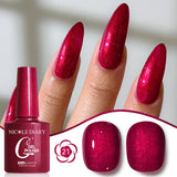 10ML Gel Nail Polish Solid Color Glass Gel Varnish Nail Art Gel Spring Summer Gel Nail Soak Off UV Gel Gel Vernis