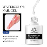 10ml Red Series Gel Nail Polish Winter Dark Red Glitter Nail Art Varnish Semi Permanent Soak Off UV LED Gel