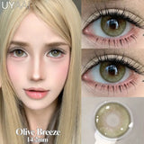 Contact Lenses  Natural Brown Lens Beauty Pink Eyes Color Lenses Cosmetics Gray Eye Lenses Makeup Green Beauty Colorcon