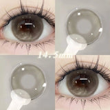 Chameleon Ice Blue Colored Contact Lenses 14.5mm Bold Color Eye Effect Daily Party Wear Daily Fashion Makeup Lens