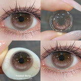 Pillow Dream Light Daily Disposable Color Contact Lenses 14.5mm Big Diameter 40% Water Content Purple Blue Green Brown C