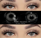 0~-6.00 Myopia Lenses 1 Pair Colored Contact Lenses with Degree Natural Eye Contact Prescription Lens Fashion Lenses