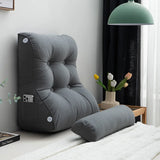 Comfortable Large Backrest for Reading and Watching TV Shows Waist Protection Headboard Soft Bag Cushion Sofa Bed Backrests