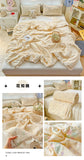 Class A Pure Cotton Summer Quilt Soybean Fiber Thin Quilt Princess Style Lace Ruffles Comforter Summer Air Conditioned Blanket