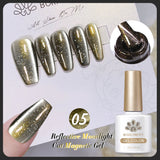 10ml Winter Water Light Cat Magnetic Gel Nail Polish Nail Supplies Vernis Semi Permanent Gel Christmas Xmas Gel