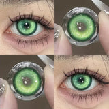 Color Contact Lenses Anime Pupil 6months 1pair Halloween Crazy Eye Lenses
