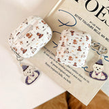 Korea Ins Lovely Sit Dog Silicone Soft Case for AirPods 1/2/3/4 Pro 2 Wireless Bluetooth Earphone Charging Box Protection Coque