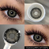 Colored Contact Lenses For Eyes 1pair Natural Eye Color Lens Cosmetic Soft Eye Lenses Beauty Pupils with Lens Case