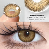 New Colored Contact Lenses for Eyes 1 Pair Fashion Blue Eyes Lenses Brown Contacts Green Lenses Yearly Gray Contacts