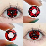 1pair Color Contact Lenses Pupil 6months Halloween Circle Lens 14.5mm