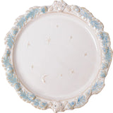 Vintage Relief Western Style Dish with Antique Ceramic Tableware Salad and Dessert Dish