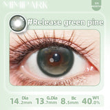 14.2mm Colored Contacts Half-Yearly 2pcs High Moisture Natural Big Eye Soft Lenses Fashion Cosplay