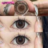 15MM Enlarge Pupils Colored Black Lenses for Eyes Brown Contact Lenses Fast Shipping High Quality Natural Look Lense