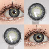 NEW 1Pair Natural Colored Contact Lenses For Eyes Beauty pupillents Grey Pupils Brown Contacts New Cosmetic Eyes Makeup