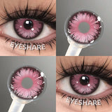 1 Pair Pink Cosplay Contact Lenses for Eyes Lenses Anime Lenses Anime Accessories Lenses Purple Lenses Red Lens