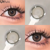 Color Contact Lenses Black Lens For Eye Cosmetic Woman accesories Blue Eyes Contact Makeup Beauty Colorcon Water Light