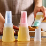 Comes with Oil Brush Leak Proof Oil Control Silicone Oil Bottle Brush Baking Barbecue Brush Outdoor Barbecue Pancake Brush New
