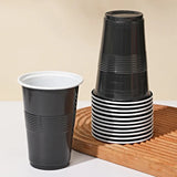 50Pieces Colorful Plastic Party Cups for Drinks, Soda Punch Barbecue Cola or Water Disposable Cup of Birthday Wedding Party