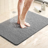 1pcs Shower Mat Bathtub Mat,24x16 inch, Non-Slip Bath Mat with Drain, Quick Drying PVC Loofah Bathmat for Tub Shower,Bathroom