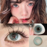 Colored Contact Lenses Lalens GENE Gray Dolce Vita Green Blue Violet Purple Color Contacts Eye Lens Eyes Half Year 2Pcs