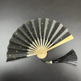 Blank Paper Fold Fan Red Folding Hand Held Fan Pink Mini  Japanese Foldable Fan for Kids DIY Wedding Decoration