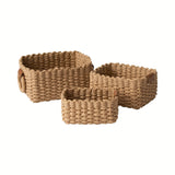 Bohemian Style Storage Basket Cosmetics Storage Basket Storage Basket with Handle Desktop Miscellaneous Storages Baskets