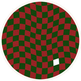 Ikeehome  Irregular Checkerboard Bedroom Rug Round Simple Design Solid Color IG Fashion Living Room Carpet Polyester Cute Decoration Home