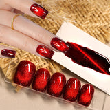 Brown Gold Cat Magnetic Eye Gel Polish 10ml  Autumn Water Light Magnet Crystal Soak Off Nail Art Varnish Manicure