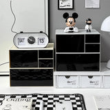 Desktop Cosmetic Organizer Case Set Table Makeup Storage Box Organizer Drawer Storage Box Desk Stationery Storage Rack Plastic