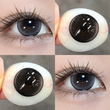 1 Pair Brown Eye Lenses Korean Natural Lenses Color Contact Lenses Eyes with Degree Black Beautiful Pupil Fast Shipping