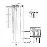 French Pastoral Double-layer Lace Curtain with Curtain Head Living Room Bedroom Wave Window Romantic Gauze Curtain Blackout