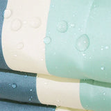 Thickened Polyester Stripe Bath Curtain Waterproof Mold Proof Room Partition Non-Light Permeable Simple Hanging Wall Paper
