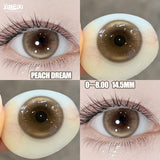 1 Pair New Color eye lenses Fashion Comfort Beauty Soft Nature Brown Blue Color Contact Lens Fast Shiping Yearly