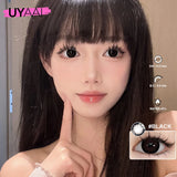 Contact Lenses Color Contact Makeup Colored Pupils Black Natural Pupils Beauty 14.5mm Big Black Lenses Brown Contacts Lens