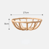 Hollow Resin Fruit Tray Home Living Room Desktop Fruit Plate Snack Candy Bowl Furnishings Cosmetic Storage Fruit Basket Holder