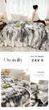 Throw Blankets for Couch Gift for Girls Women Comfortable Plush Cozy Faux Rabbit Fur Warm Fleece Soft Sofa Cover Blanket Camping