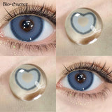 Big Eyes Black Colored Contact Lenses Gray Eye Lenses Natural Brown Pupils Makeup Cosmetic Green Contact Lens Blue