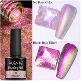 7.5ML Green Crystal Cat Magnetic Gel Nail Polish Shiny Green Glitter Cat Eye Gel For Manicure Soak Off UV Nail Art Varnish