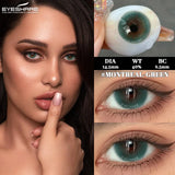 1 Pair Natural Blue Lenses Yearly Use Contact Lens Beauty Color Contact Lenses For Eyes Brown Contacts Gray Pupils Lens