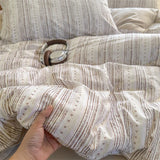 New Floral Double-piece Washed Cotton Quilt Cover  Skin-friendly Breathable Student Dormitory Duvet Covers Without Pillowcases