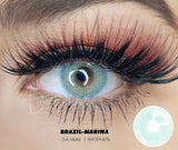 1Pair Brazil Famous Solitica Natural Color Contact lens Soft Contact Lenses Natural color Beauty pupil Yearly Used