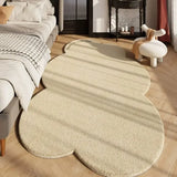 Thicken Washable Floor Mat Home Non-slip Lounge Rug Light Luxury Living Room Decoration Plush Carpet Irregular Rugs for Bedroom