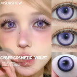 Moco Jelly Grey Colored Contact Lenses for Eyes 1pair Contacts Pink Purple Lens Cosplay Lenses Halloween Lens  Yearly