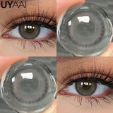 Contact Lenses Beauty Colored Pupils Green Eye Lenses Natural Look Eye Contacts Gray Fashion Soft Lenses Beauty Color Lens